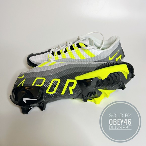Nike Vapor Edge Speed 360 Volt/White/Grey Football Cleats DQ5110-071 - Picture 6 of 6